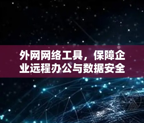 外网网络工具，保障企业远程办公与数据安全