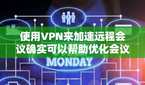 使用VPN来加速远程会议确实可以帮助优化会议体验,尤其是在网络延迟和连接稳定性方面。以下是一些具体的步骤和建议,帮助您更好地进行远程会议 使用VPN来加速远程会议确实可以帮助优化会议体验,尤其是在网络延迟和连接稳定性方面。以下是一些具体的步骤和建议,帮助您更好地进行远程会议