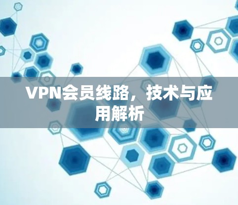 VPN会员线路,技术与应用解析 VPN会员线路,技术与应用解析