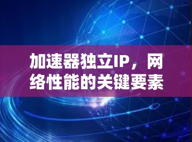加速器独立IP,网络性能的关键要素 加速器独立IP,网络性能的关键要素