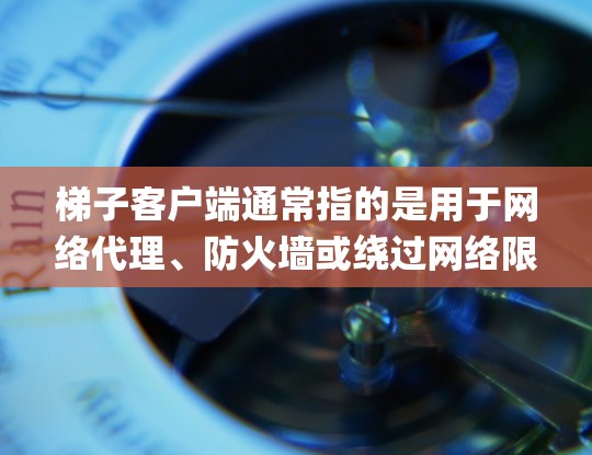 梯子客户端通常指的是用于网络代理、防火墙或绕过网络限制的软件。这些客户端通常支持多种协议,如SSR(Shadowsocks)V2Ray、Xray等,帮助用户绕过网络封锁或限制 梯子客户端通常指的是用于网络代理、防火墙或绕过网络限制的软件。这些客户端通常支持多种协议,如SSR(Shadowsocks)V2Ray、Xray等,帮助用户绕过网络封锁或限制