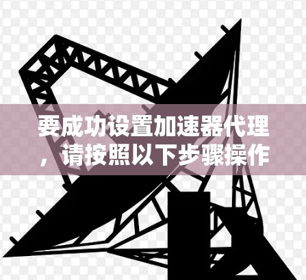 要成功设置加速器代理,请按照以下步骤操作 要成功设置加速器代理,请按照以下步骤操作